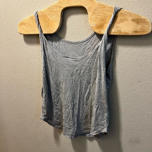 Melrose and Market Womens Tank Top Gray Medium‎ Twist Strap - Picture 5 of 5